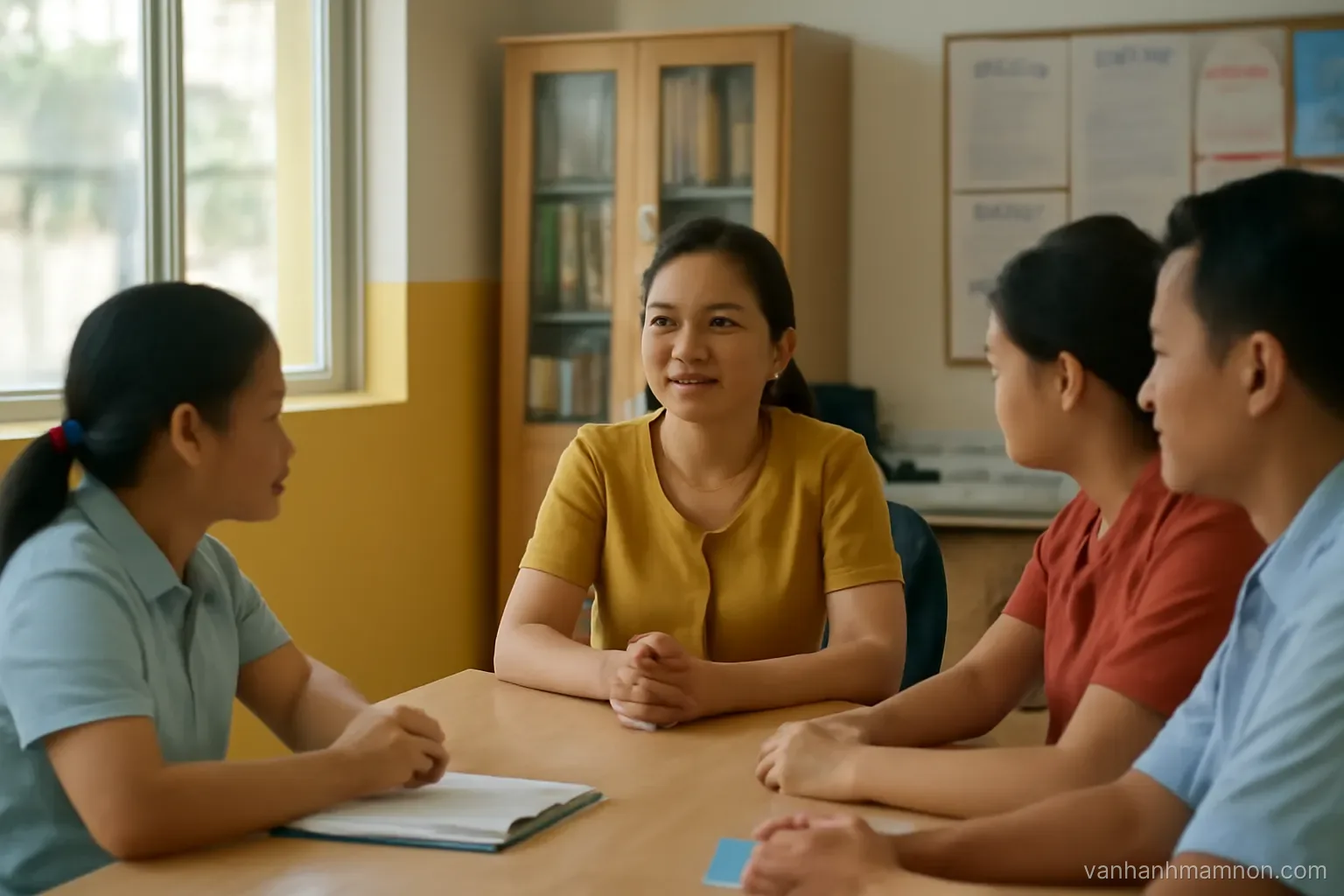 Chuẩn hóa lời chào: ấn tượng đầu ngày của cả ngôi trường
