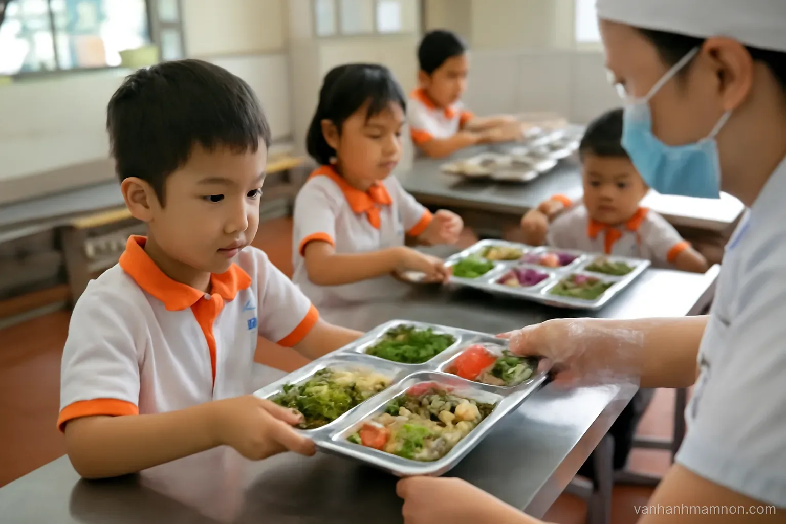 Quy trình xử lý trẻ sốt, nôn, tai nạn nhẹ tại trường